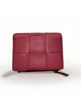 Bottega Veneta Macro Intrecciato Cassette Compact Bifold